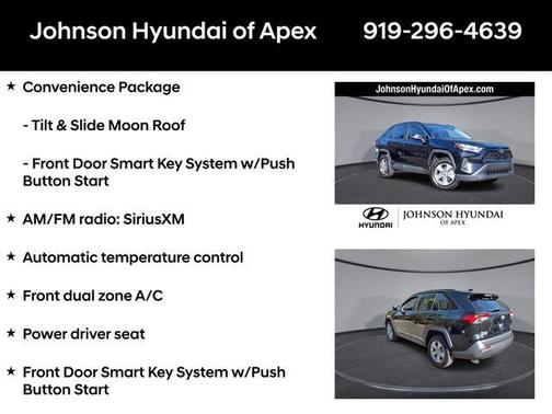 Midnight Black Metallic 2022 Toyota RAV4 Hybrid XLE