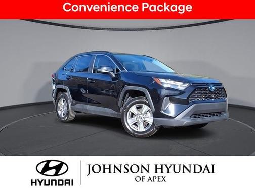 Midnight Black Metallic 2022 Toyota RAV4 Hybrid XLE
