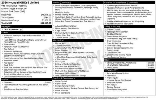 2026 Hyundai IONIQ 5 Limited