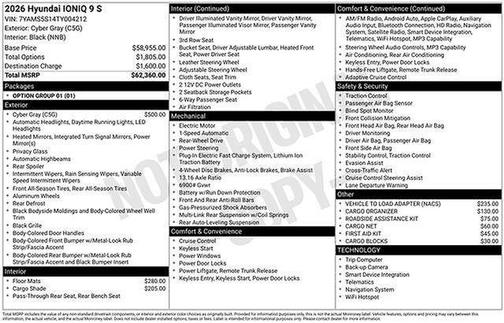 2026 Hyundai IONIQ 9 S