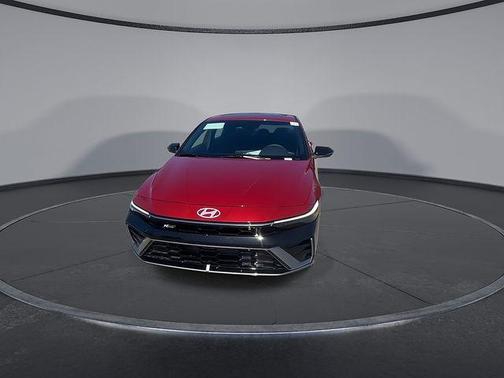 Red 2025 Hyundai ELANTRA N Line