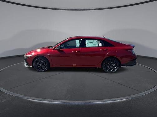 Red 2025 Hyundai ELANTRA N Line