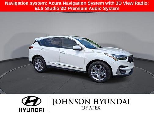 White 2020 Acura RDX Advance Package