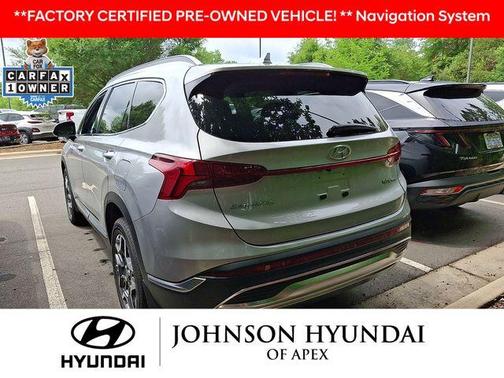 Shimmering Silver 2022 Hyundai SANTA FE HEV Limited