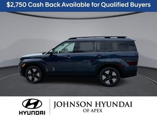 Atlantic Blue 2026 Hyundai SANTA FE HEV SEL
