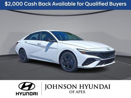 Serenity White Pearl 2026 Hyundai ELANTRA SEL Sport