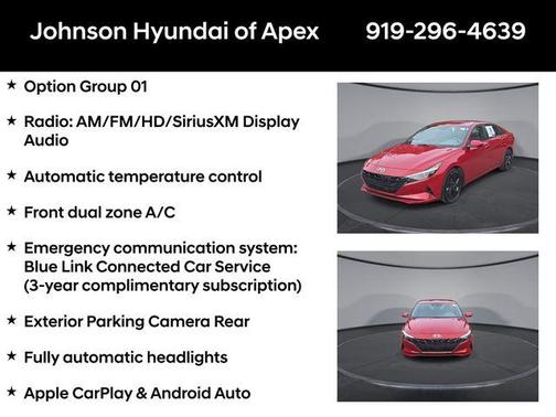 2021 Hyundai ELANTRA SEL