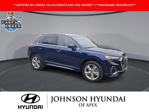 Navarra Blue Metallic 2021 Audi Q3 45 S line Premium