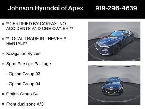 2023 Genesis G70 3.3T