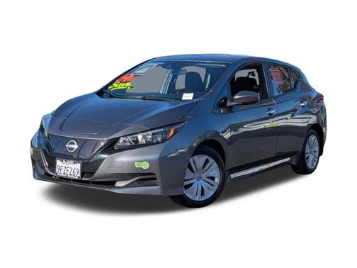 Gun Metallic 2023 Nissan Leaf S