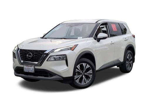 White 2021 Nissan Rogue SV