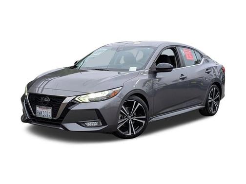Gun Metallic 2021 Nissan Sentra SR