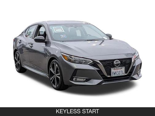 Gun Metallic 2021 Nissan Sentra SR