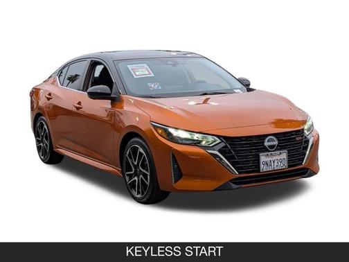 Orange 2024 Nissan Sentra SR