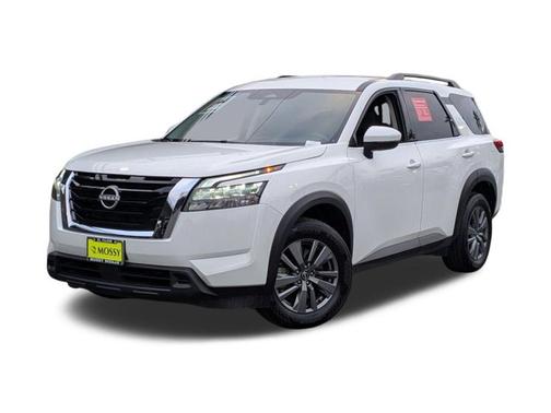 Glacier White 2025 Nissan Pathfinder SV