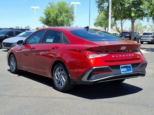 Red 2024 Hyundai ELANTRA HEV Blue
