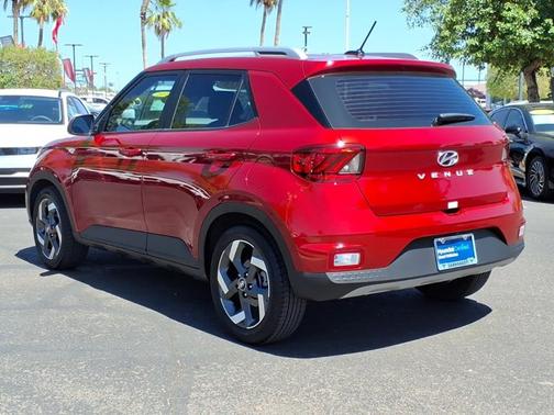 Red 2025 Hyundai VENUE SEL