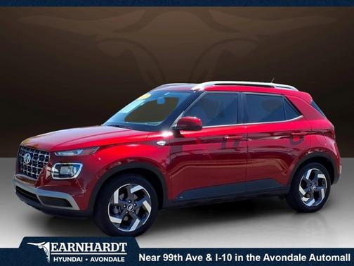Red 2025 Hyundai VENUE SEL