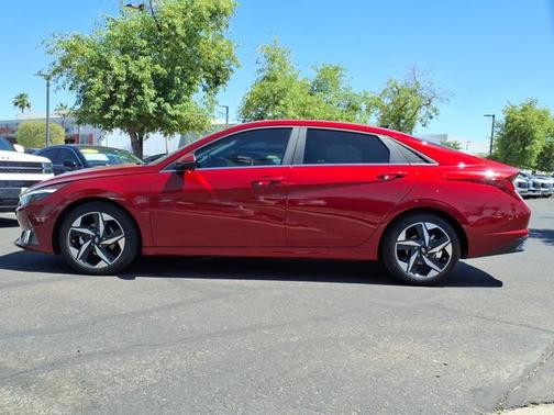 Red 2023 Hyundai ELANTRA Limited