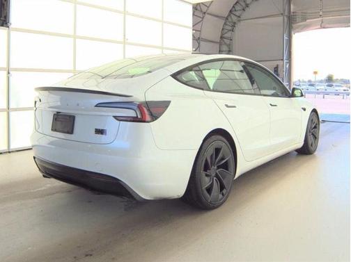 Pearl White Multi 2025 Tesla Model 3 Long Range