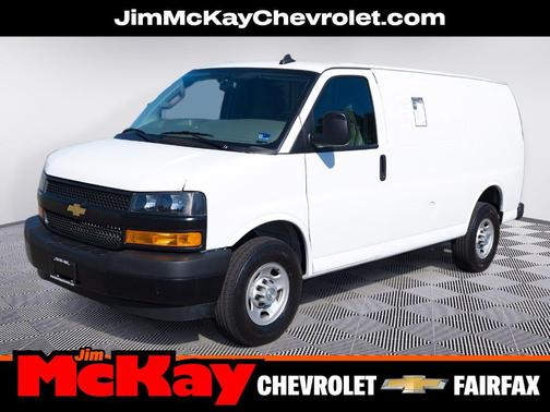 Summit White 2023 Chevrolet Express 2500 Work Van