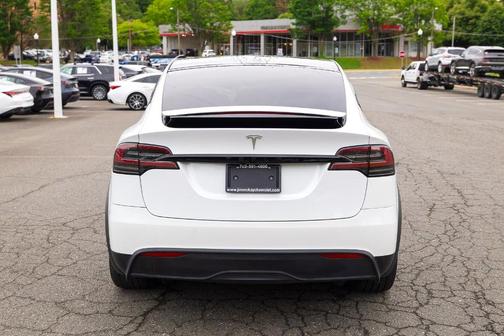 Pearl White Multi 2023 Tesla Model X Standard Range
