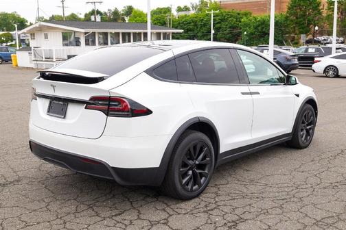 Pearl White Multi 2023 Tesla Model X Standard Range