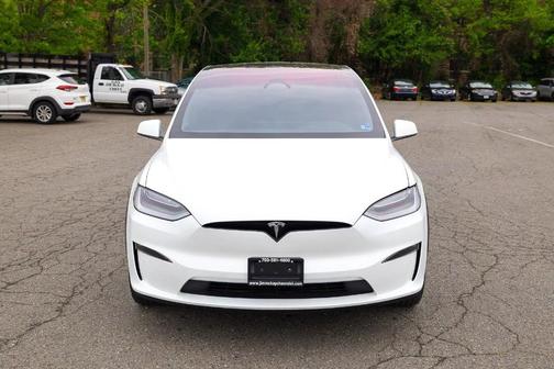 Pearl White Multi 2023 Tesla Model X Standard Range