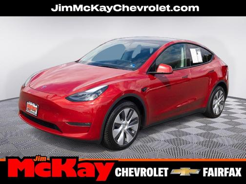 Red Multi 2023 Tesla Model Y Long Range