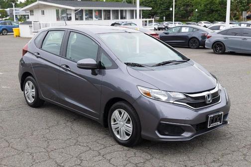 Modern Steel Metallic 2019 Honda Fit LX