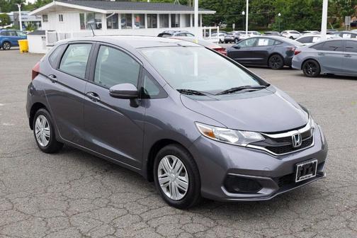 Modern Steel Metallic 2019 Honda Fit LX