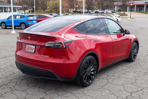 Red Multi 2022 Tesla Model Y Performance