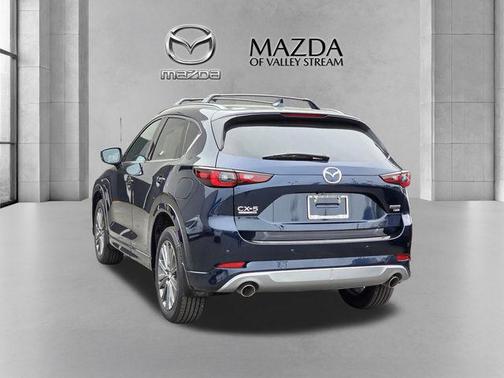 Deep Crystal Blue Mica 2025 Mazda CX-5 2.5 Turbo Signature