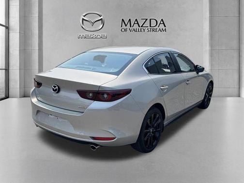 Platinum Quartz Metallic 2025 Mazda Mazda3 2.5 S Select Sport
