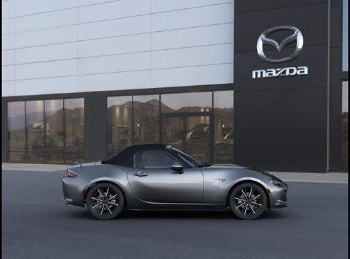 Machine Gray Metallic 2026 Mazda MX-5 Miata Grand Touring