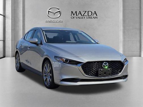 Sonic Silver Metallic 2019 Mazda Mazda3 FWD w/Select Package