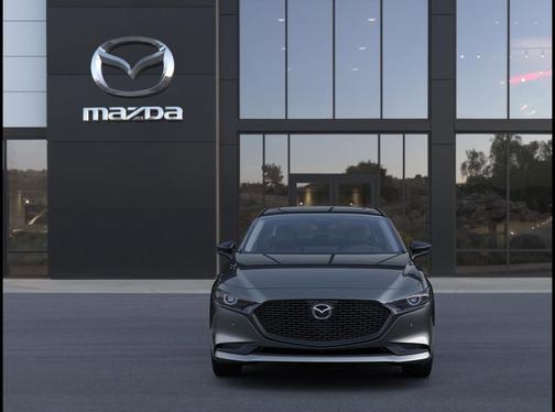 Machine Gray Metallic 2026 Mazda Mazda3 2.5 Turbo AWD
