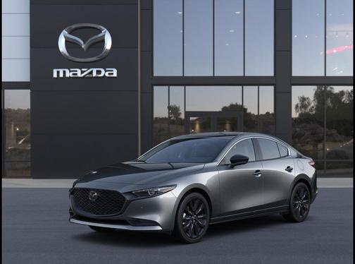 Machine Gray Metallic 2026 Mazda Mazda3 2.5 Turbo AWD