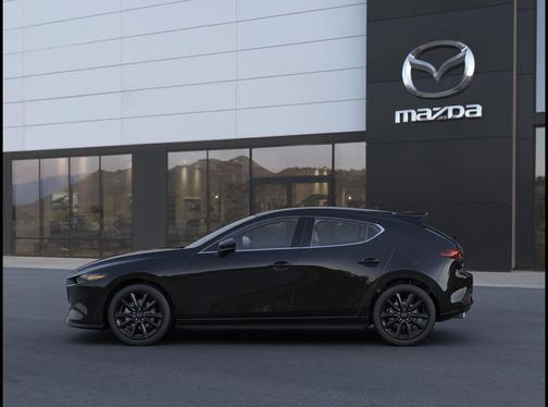 Jet Black Mica 2026 Mazda Mazda3 2.5 Turbo AWD