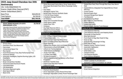 2023 Jeep Grand Cherokee 4xe Base