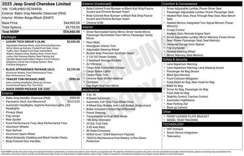 2025 Jeep Grand Cherokee Limited