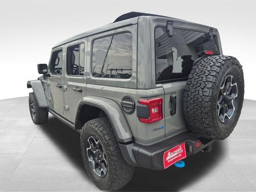 Sting Gray Clearcoat 2023 Jeep Wrangler 4xe Rubicon
