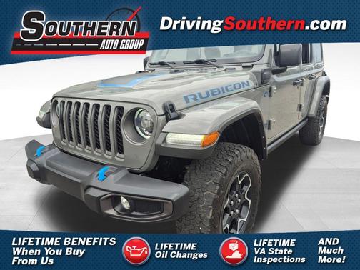 Sting Gray Clearcoat 2023 Jeep Wrangler 4xe Rubicon