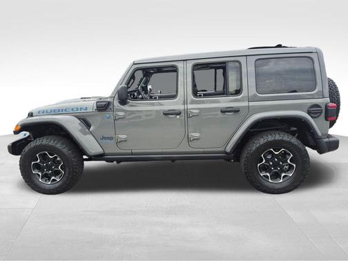 Sting Gray Clearcoat 2023 Jeep Wrangler 4xe Rubicon