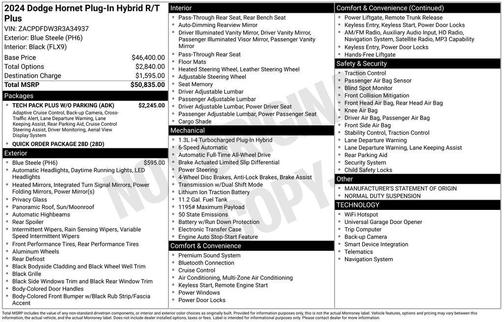 2024 Dodge Hornet R/T Plus