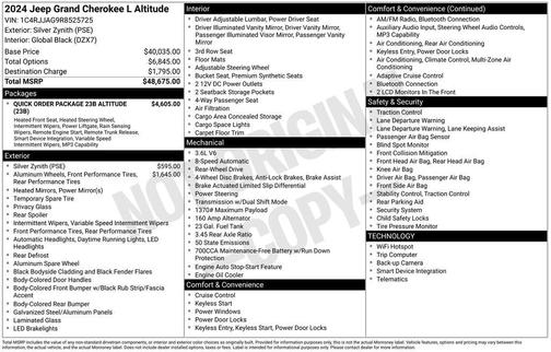 2024 Jeep Grand Cherokee L Laredo