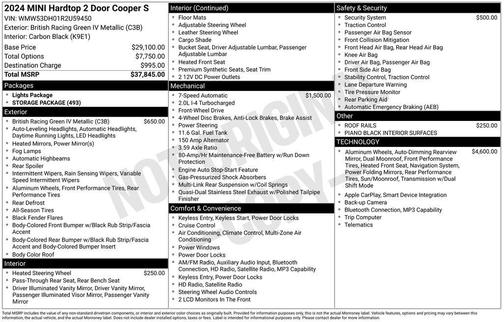 2024 MINI Hardtop Cooper S