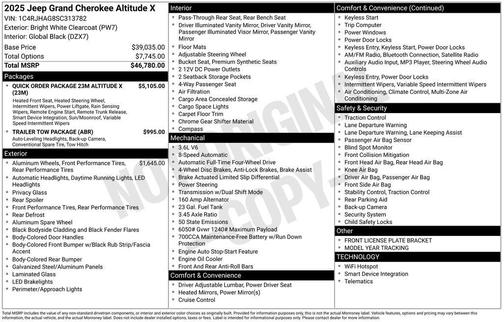2025 Jeep Grand Cherokee Laredo