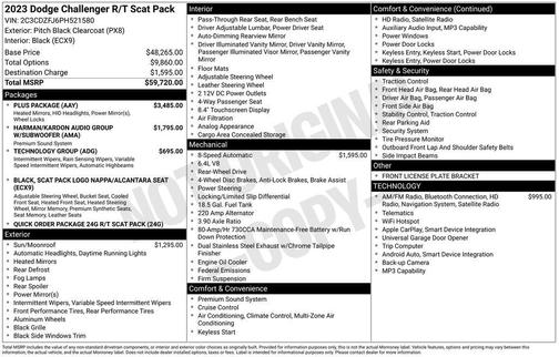2023 Dodge Challenger R/T Scat Pack