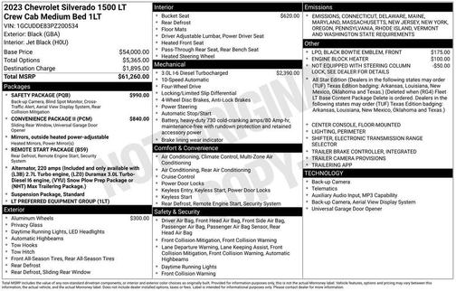 2023 Chevrolet Silverado 1500 LT